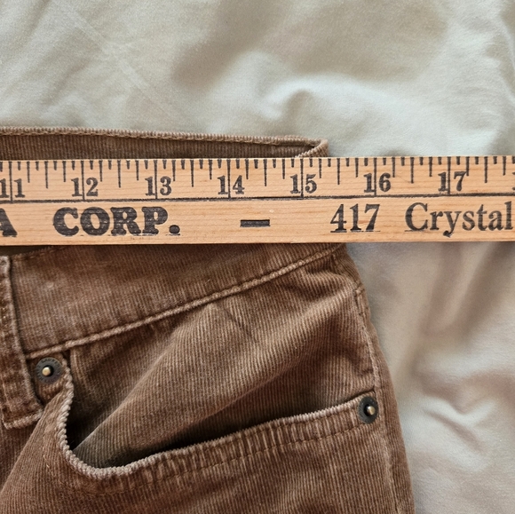 Ralph Lauren Womens Brown Corduroy Pants - Picture 3 of 10